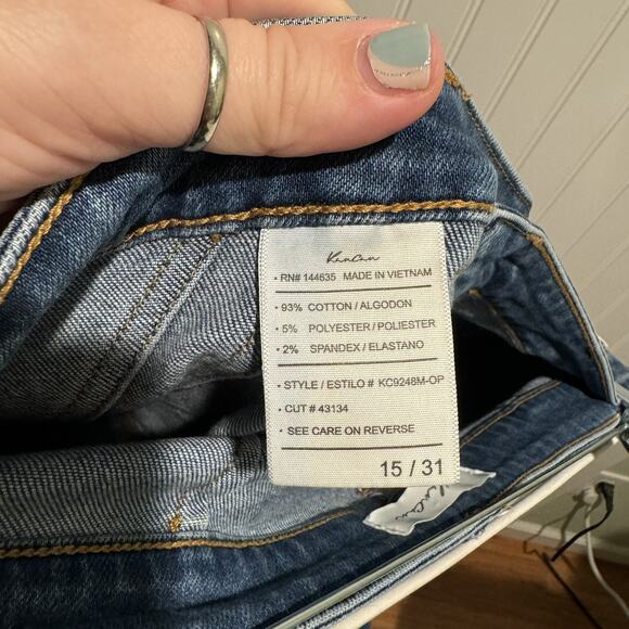 KanCan Celia High Rise Ultra Wide Flare Jeans Size 31 - Picture 6 of 6